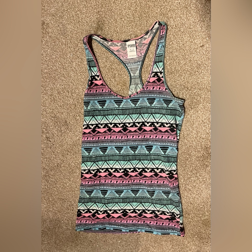 Pink Aztec Top